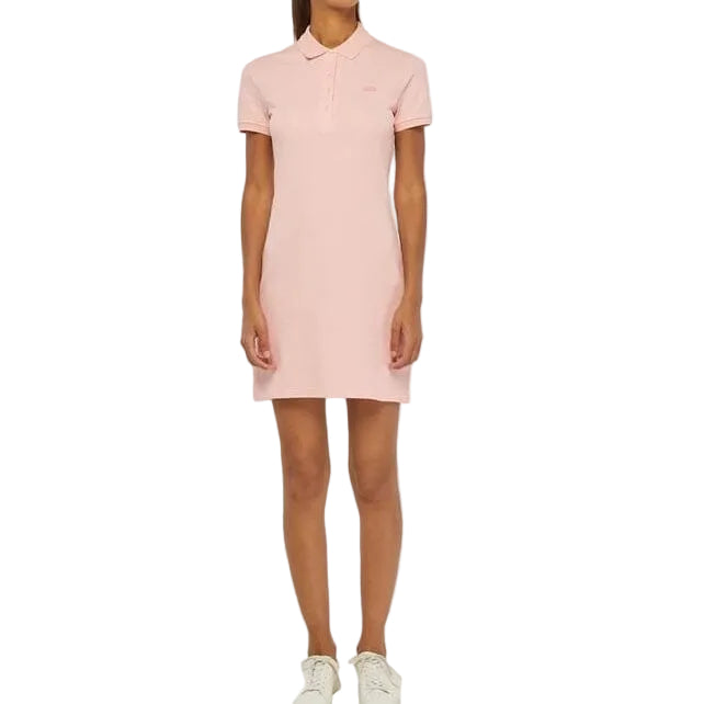 Lacoste robe piqué rose
