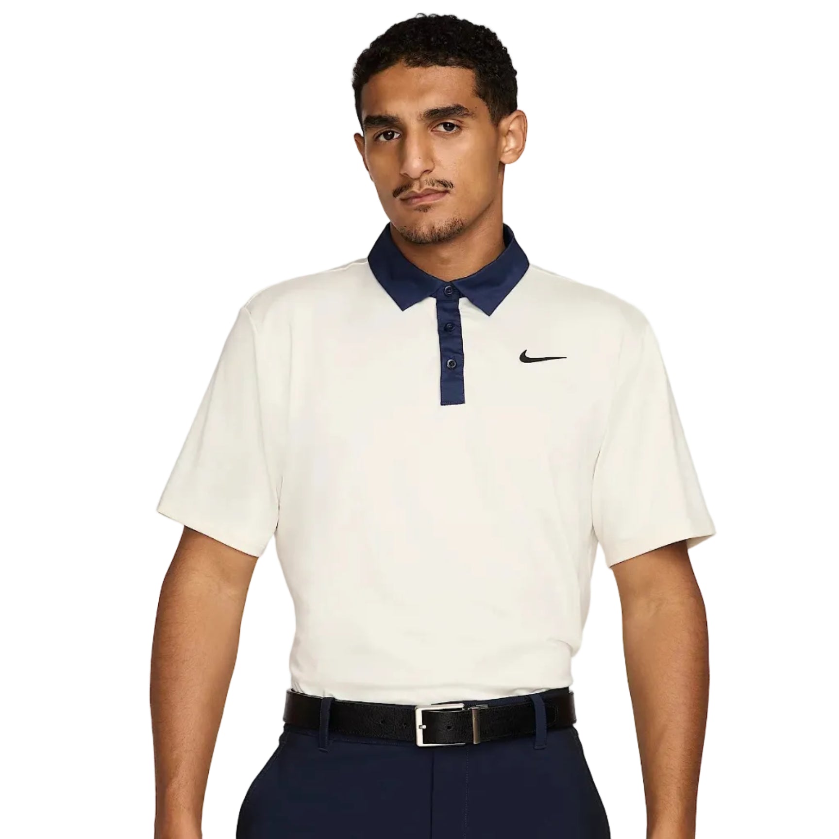 Nike Polo Dri Fit Tour Contrast Polo Creme