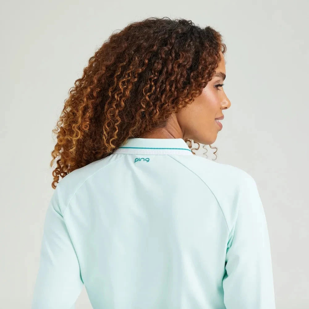 Ping Polo Femme à manches 3/4 ALICIA Seaspray
