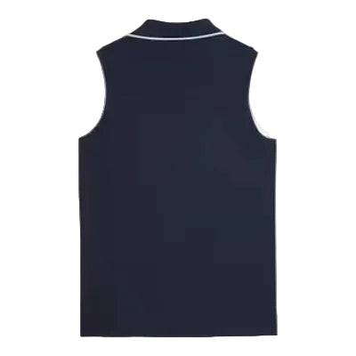 Puma Polo Femme sans manches Cloudspun Navy 2026 - GolfCenter.fr