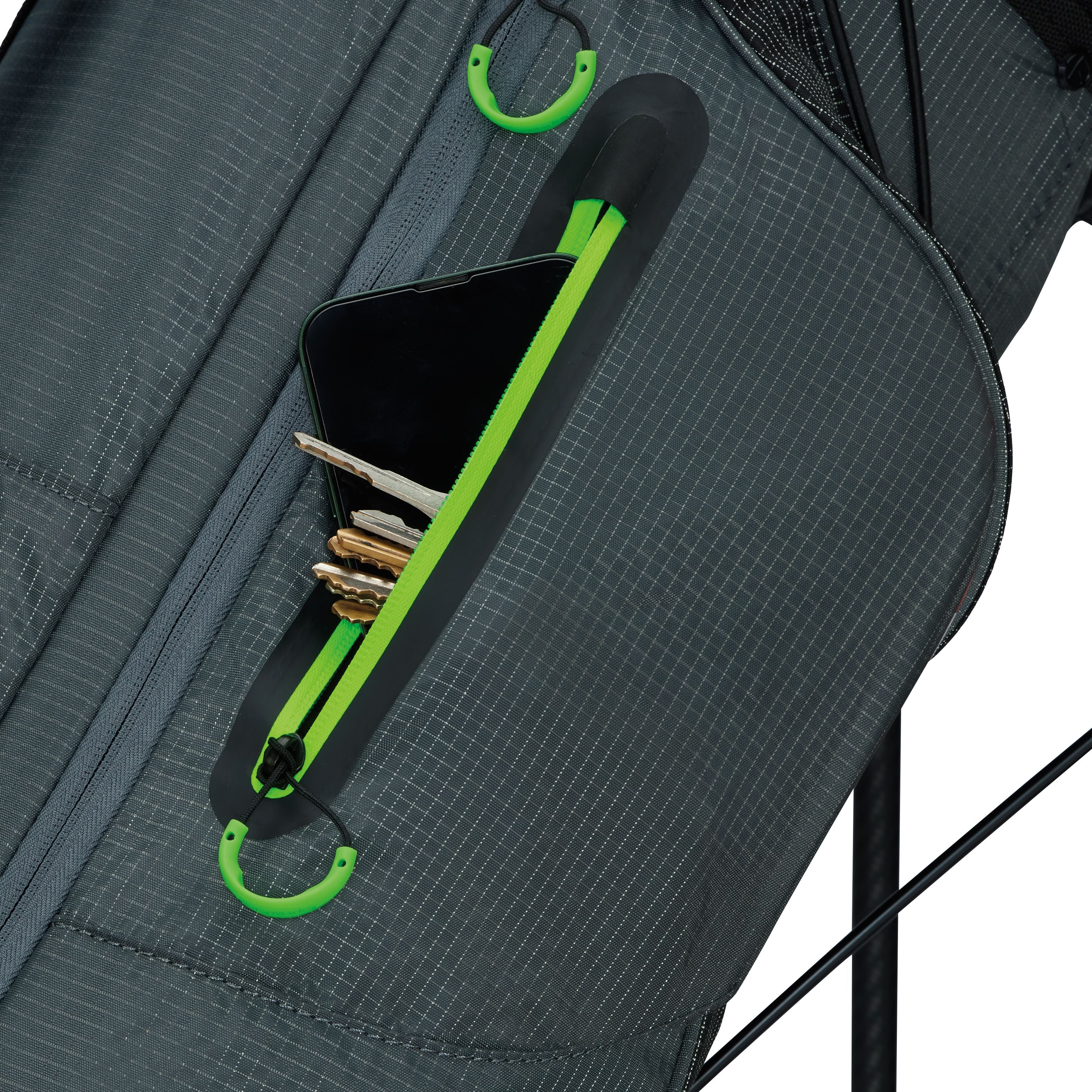 TaylorMade Sac Trépied FlexTech SuperLite Gris/Vert Fluo 2026