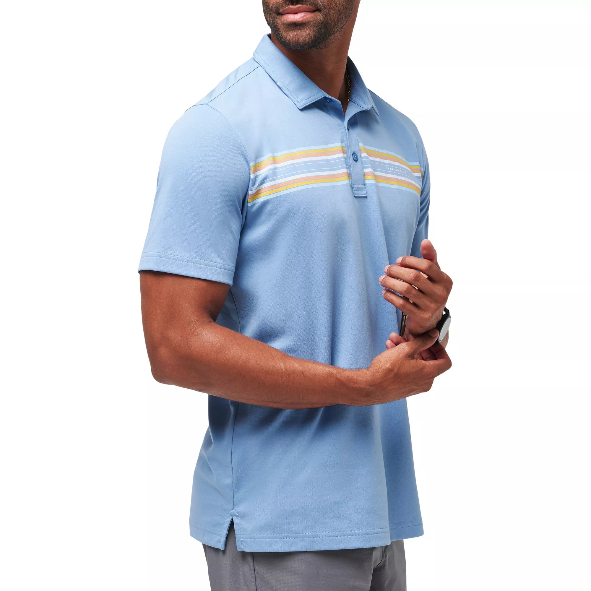 Travis Mathew Polo Coral Beds