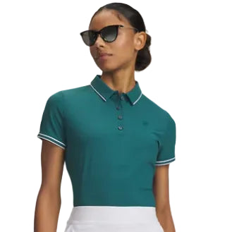 Under Armour Polo Femme Drive Chill Vert - GolfCenter.fr