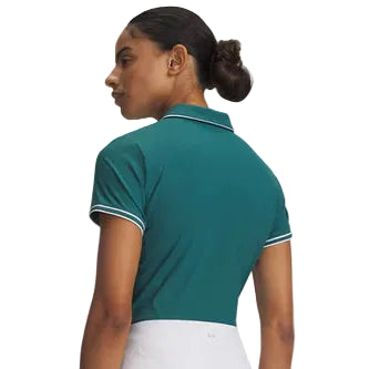 Under Armour Polo Femme Drive Chill Vert - GolfCenter.fr