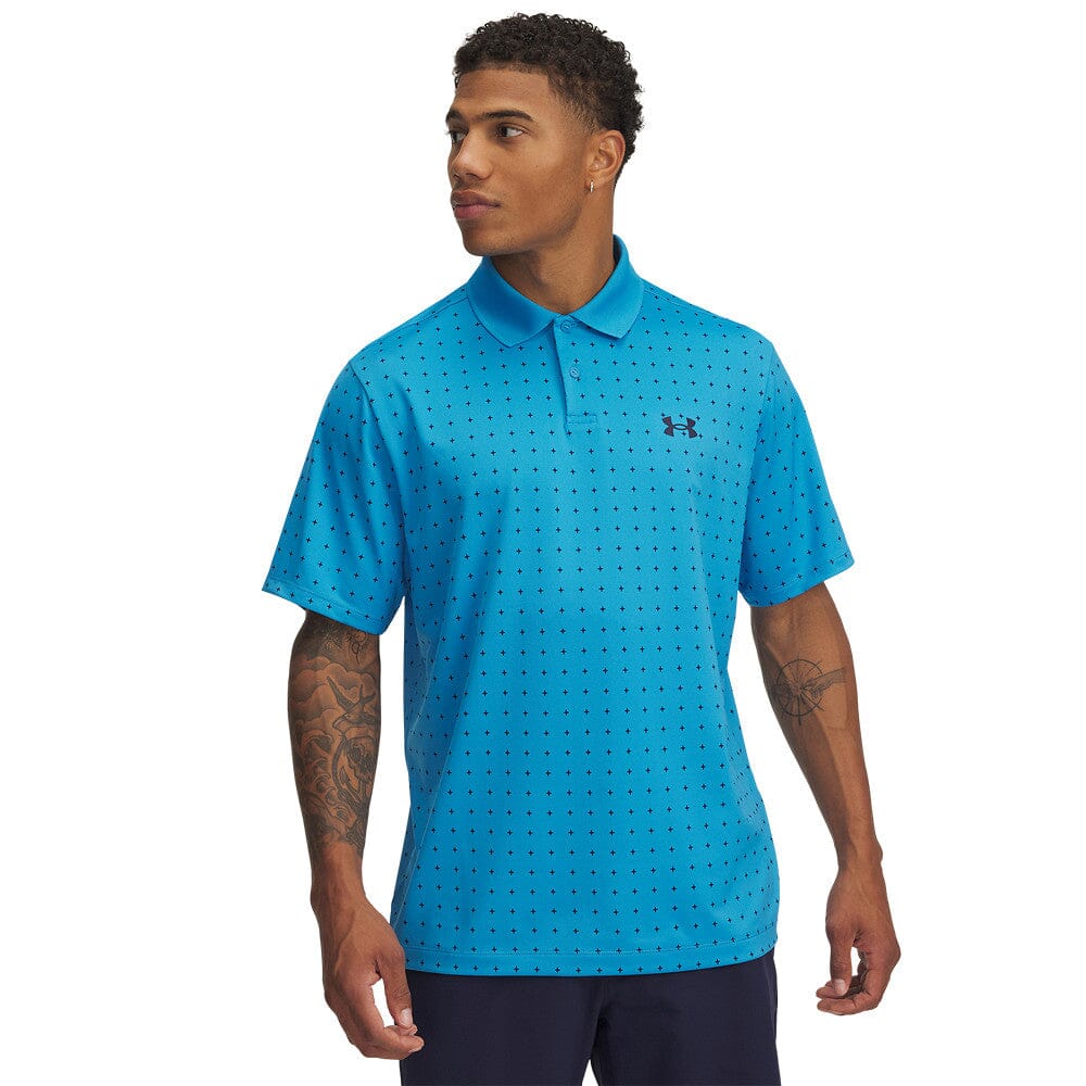 Under Armour Polo de golf UA Matchplay imprimé