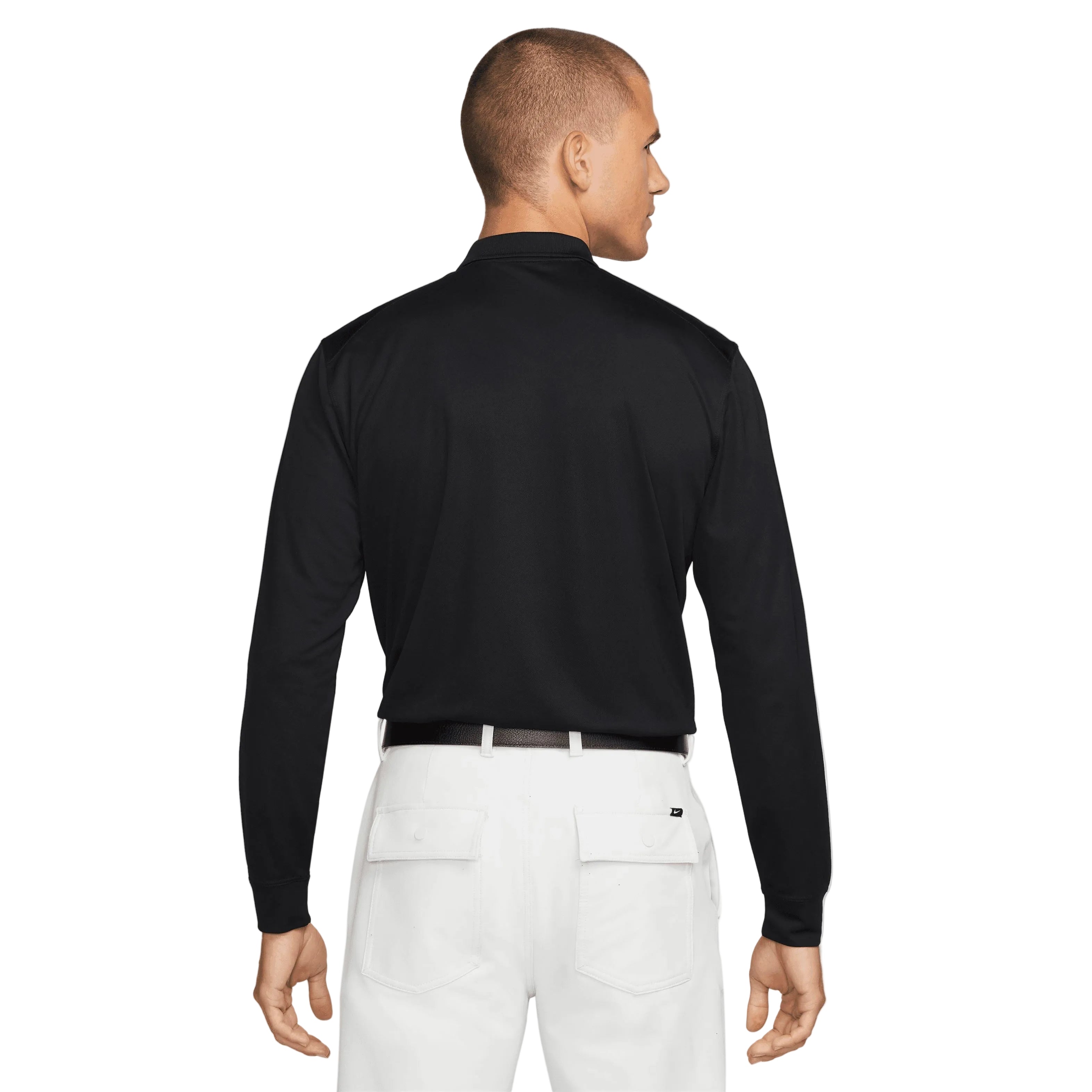 Nike Polo Homme manche longue Noir