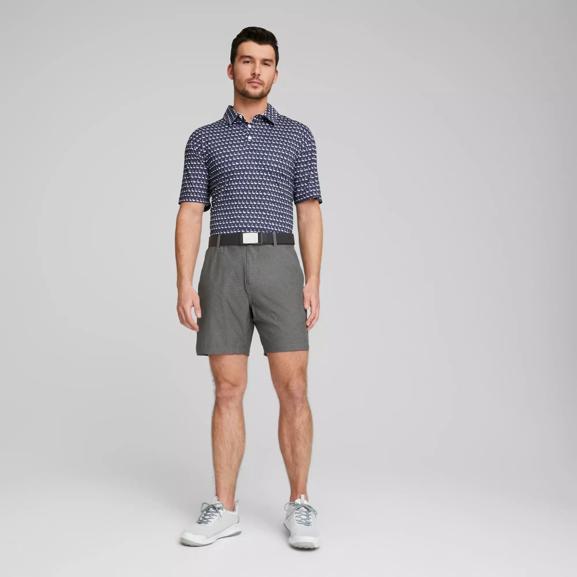 PUMA POLO FLAMINGO MARINE