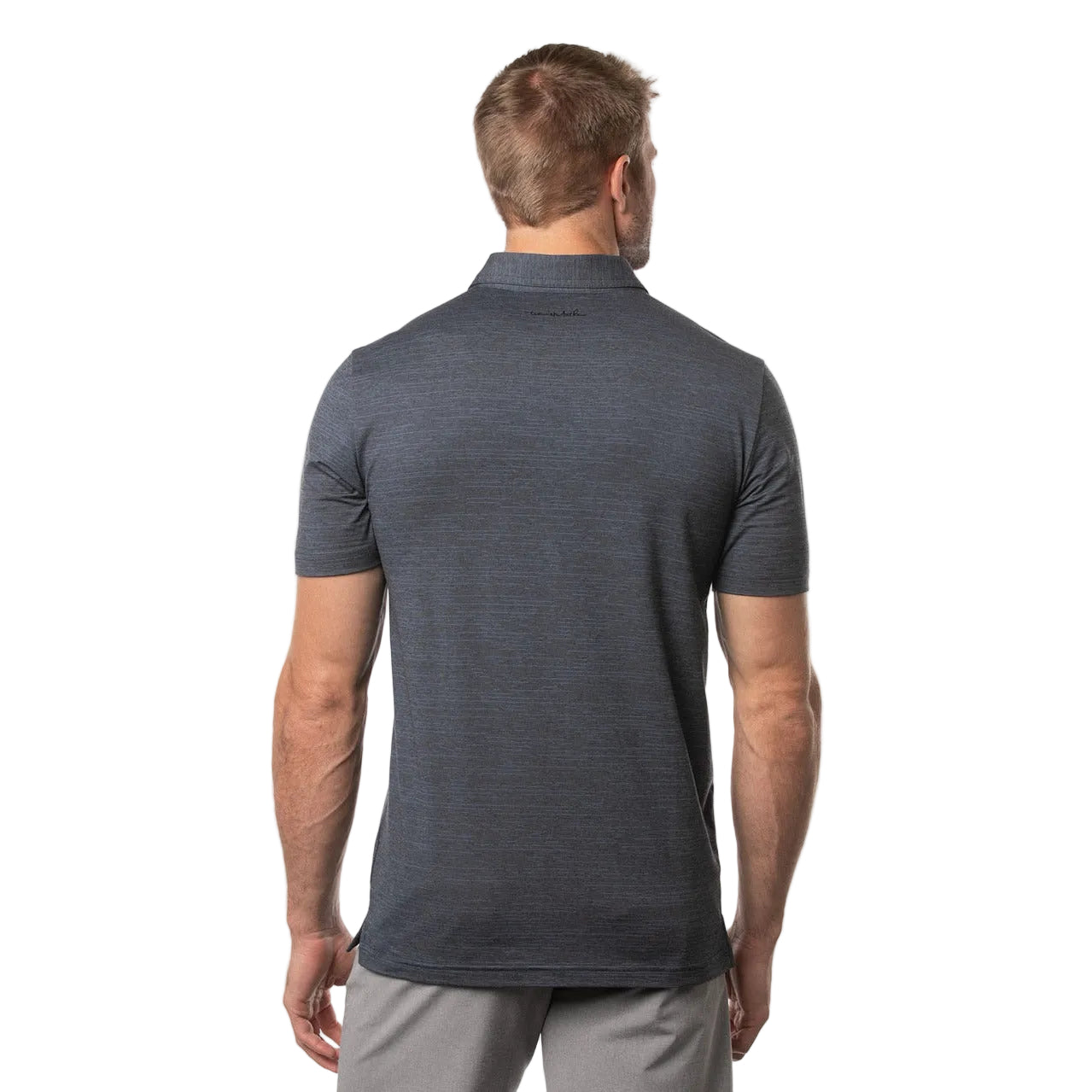 Travis Mathew polo Heater Vintage Indigo Black
