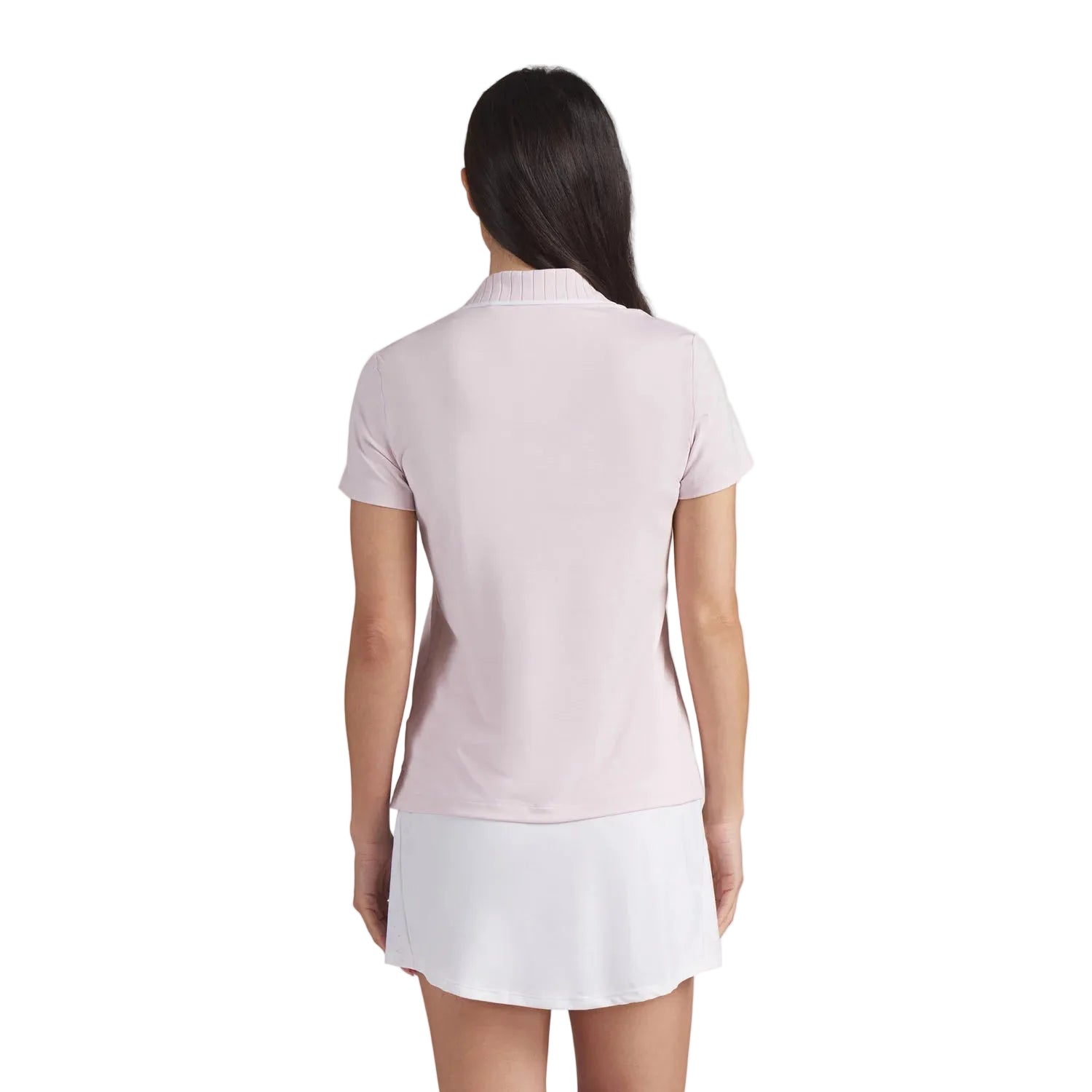 PUMA Polo Femme Cloudspun Bridges Powder Pink - GolfCenter.fr