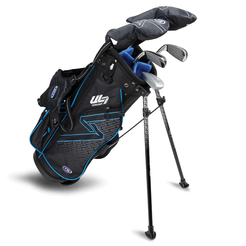 U.S. Kids Golf Pack 5 clubs UL7-48 (122-130 cm) Noir / Turquoise