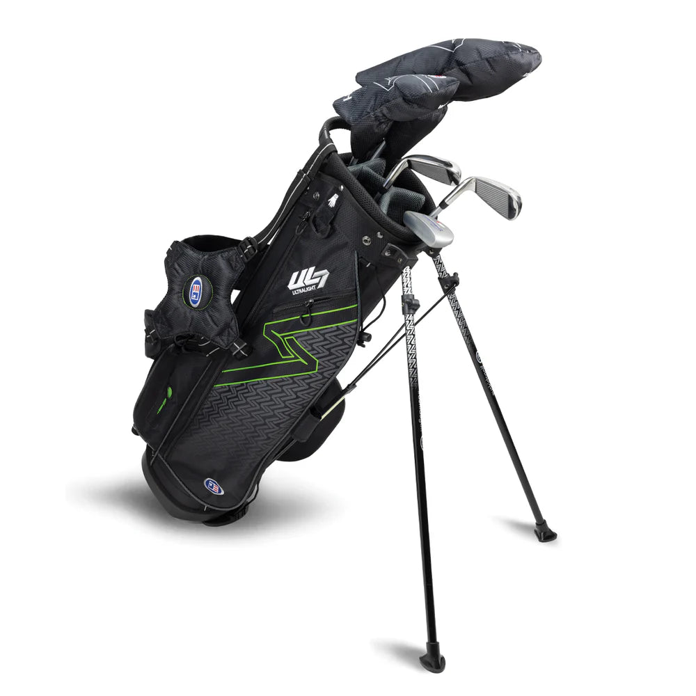 U.S. Kids Golf Pack 5 clubs UL7-57 (145-152 cm) Noir / Vert