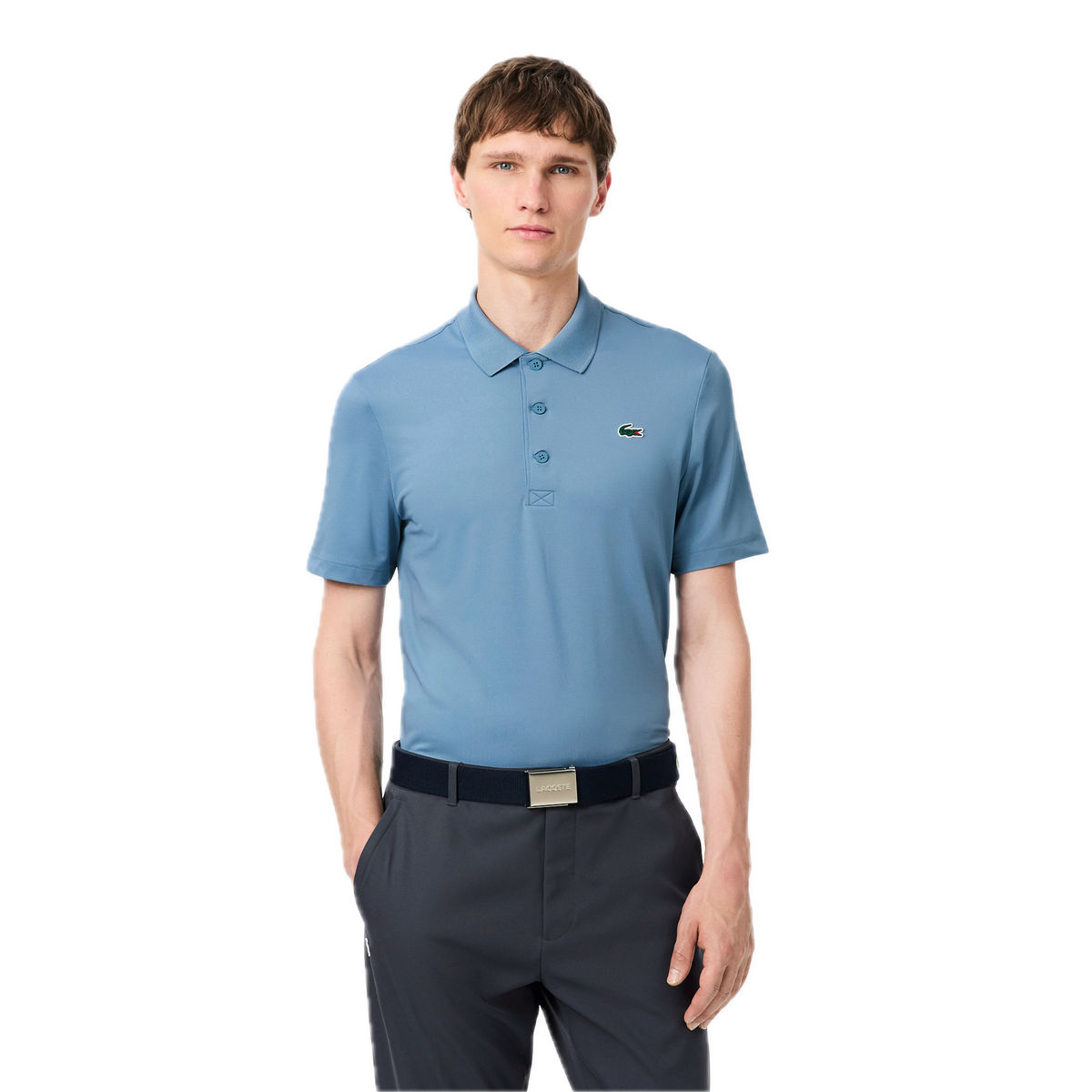 Lacoste Polo Golf Ultra Dry stretch Bleu Gris