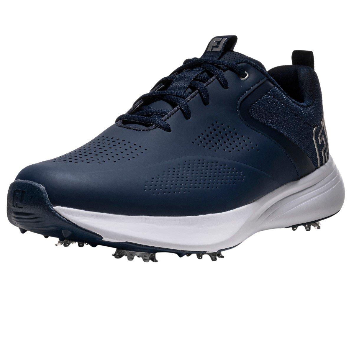 FootJoy Chaussures Qualifier Marine / Blanc - GolfCenter.fr
