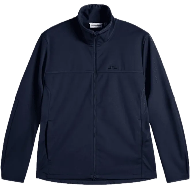 J.Lindeberg Veste Johnny Softshell Jacket Bleu Marine - GolfCenter.fr