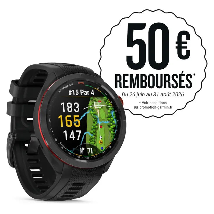 Garmin S70 NOIRE 47mm - GolfCenter.fr