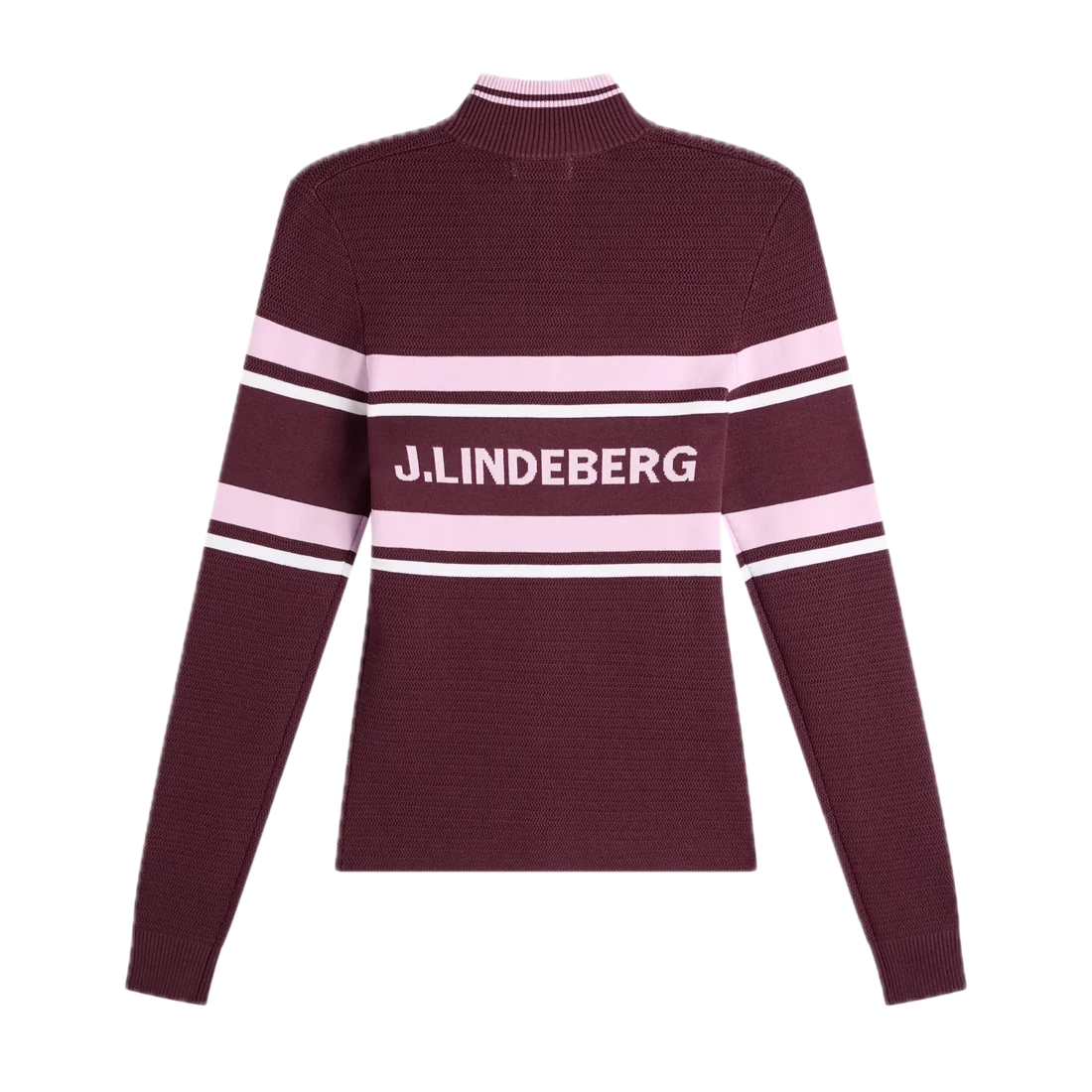 J.Lindeberg Pull Ariadne Knit Quarter Zip Winetasting - GolfCenter.fr