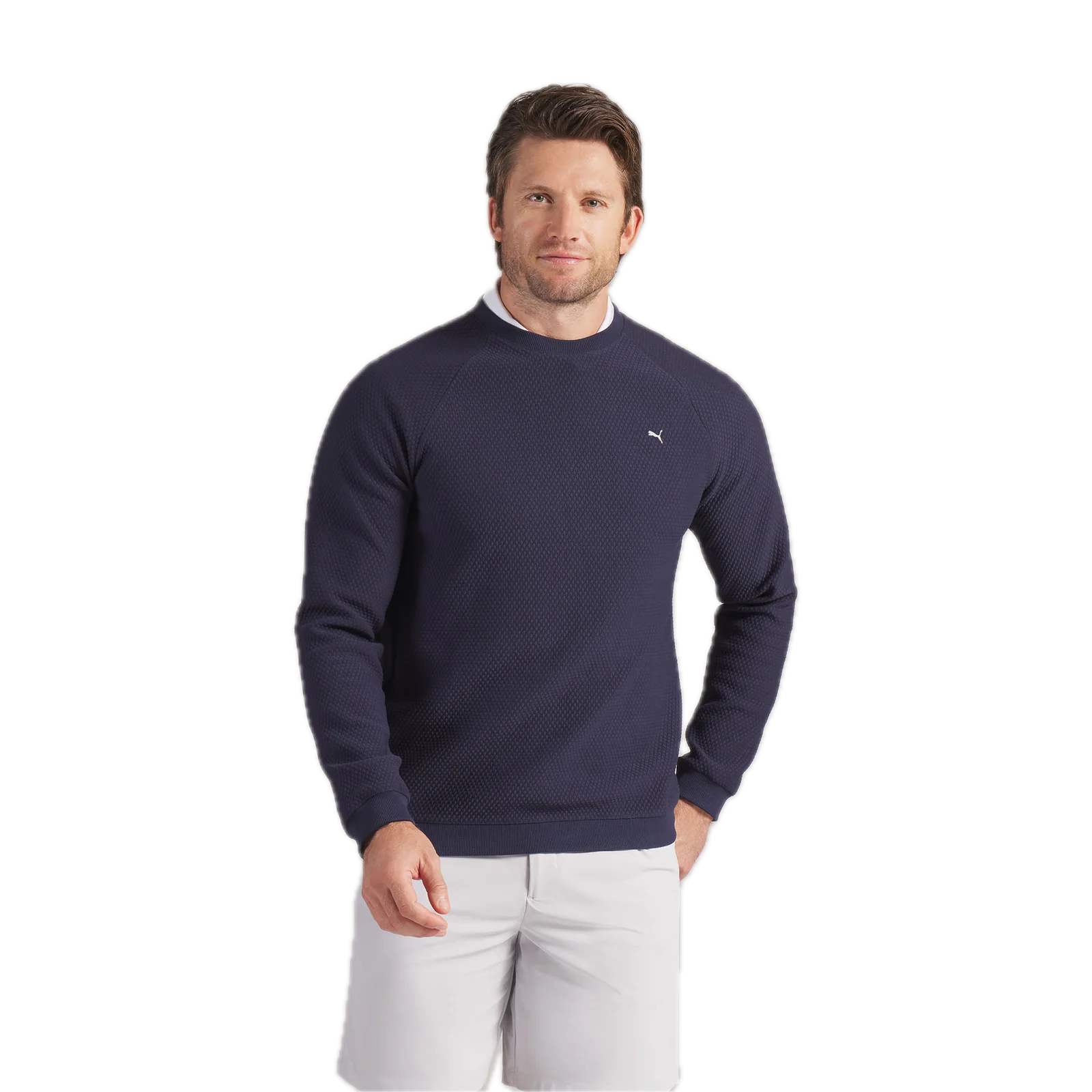 PUMA Sweat Boulder 2.0 Col Rond Bleu Marine