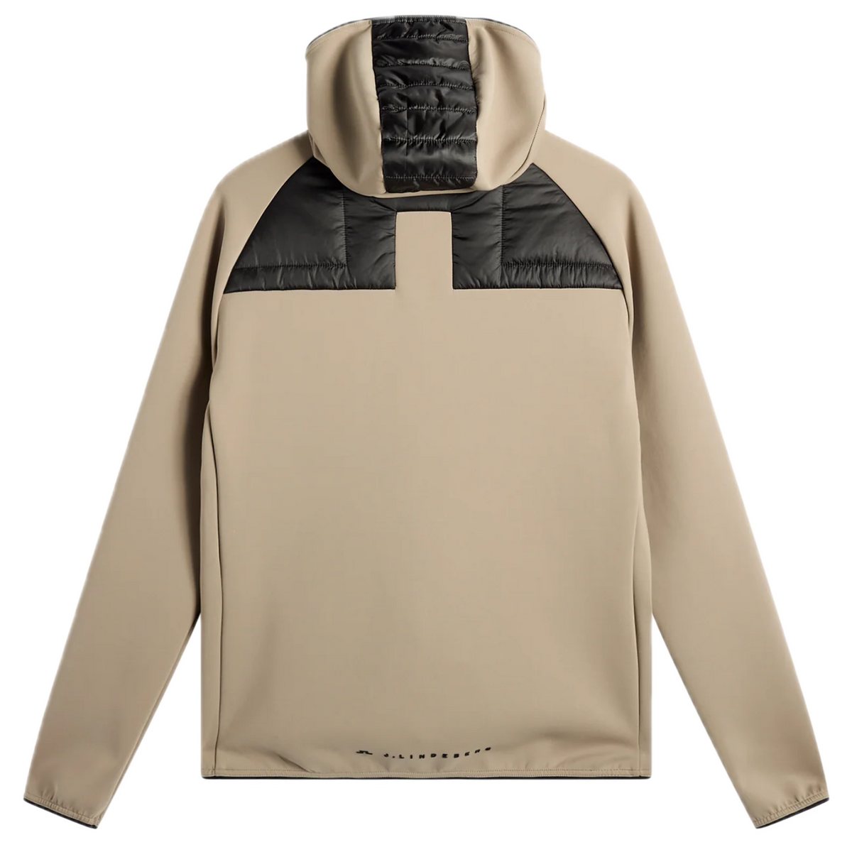 J.Lindeberg Veste Heyden Quilt Hybrid Hood Brindle - GolfCenter.fr