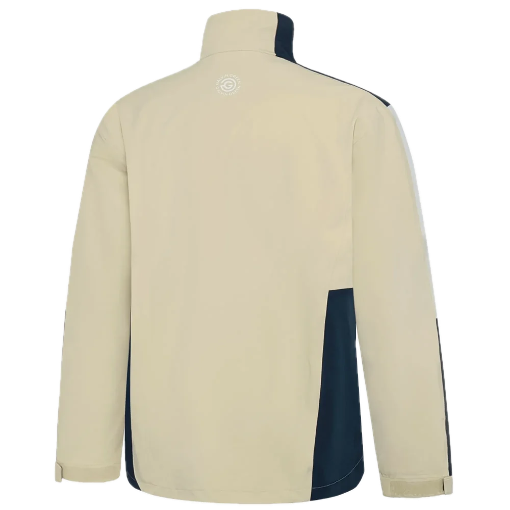 Galvin Green Veste de Pluie Arlo Sable / Marine / Blanc - GolfCenter.fr