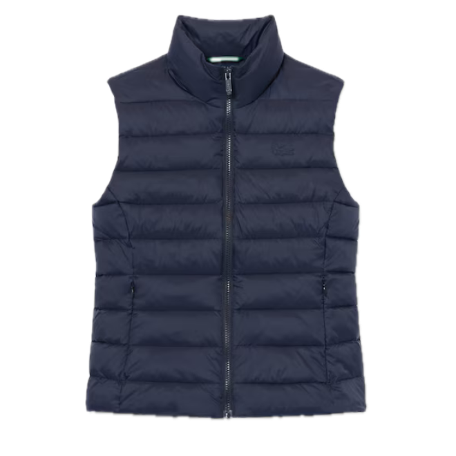 Lacoste Doudoune sans manches matelassée déperlante Bleu Marine