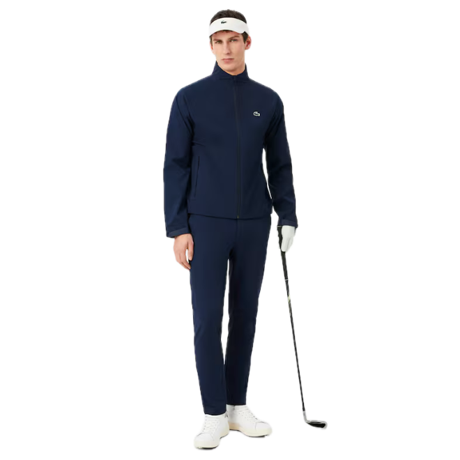 Lacoste Veste de pluie Golf stretch imperméable Bleu Marine