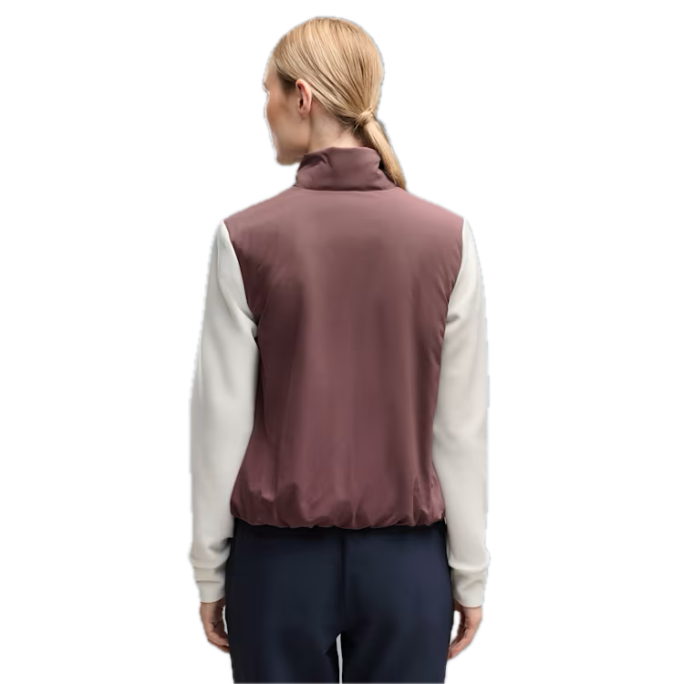 Puma Golf Veste CLOUDSPUN Fleece Hybrid femme Marron Cacao / Blanc Cassé - GolfCenter.fr