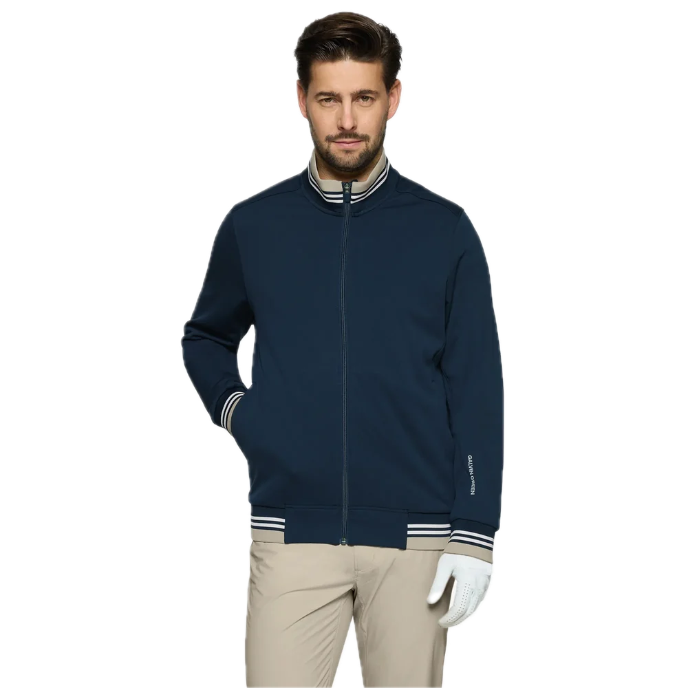 Galvin Green Pull Daniel Sable / Marine / Blanc - GolfCenter.fr