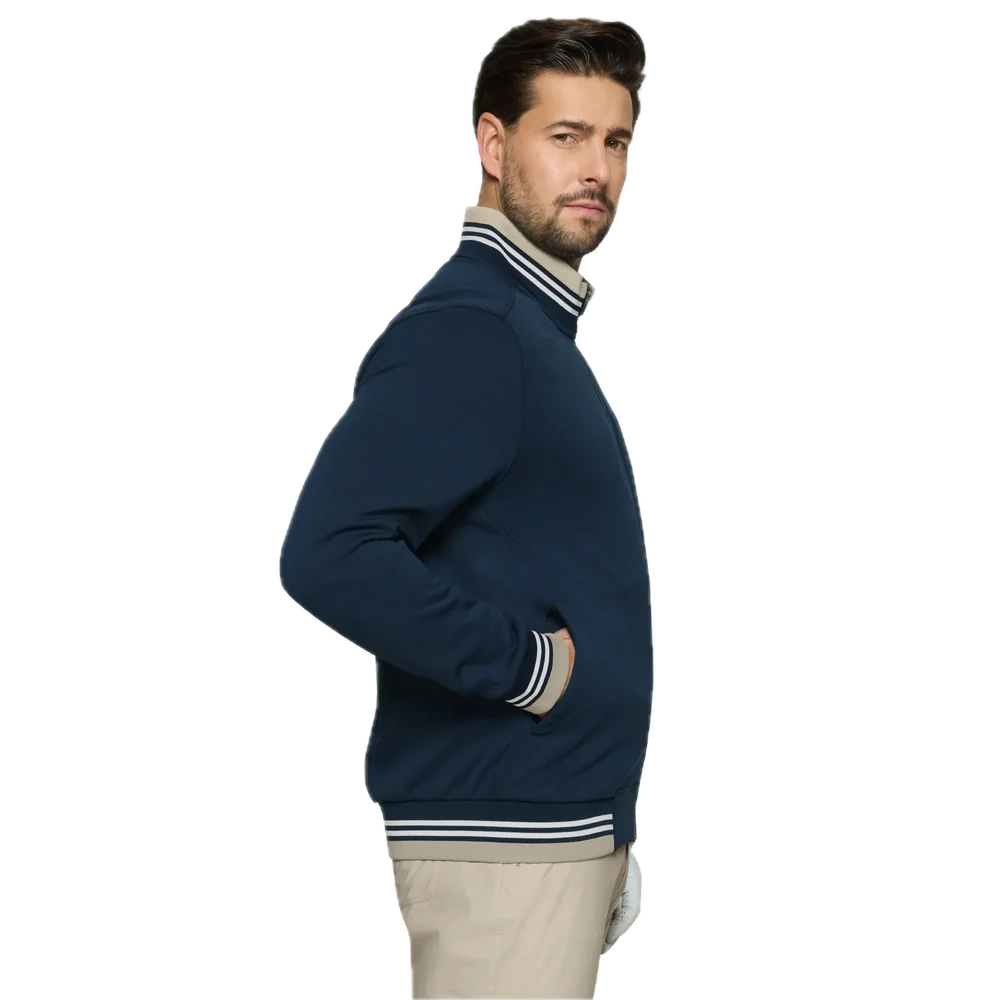 Galvin Green Pull Daniel Sable / Marine / Blanc - GolfCenter.fr