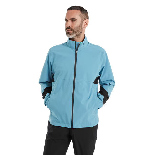 FootJoy Veste de pluie HydroLite X Bleu Ardoise / Noir