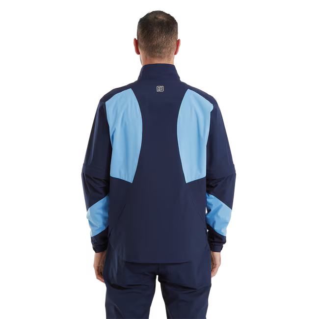 FootJoy Veste déperlante HydroLite X Bleu Marine / Bleu
