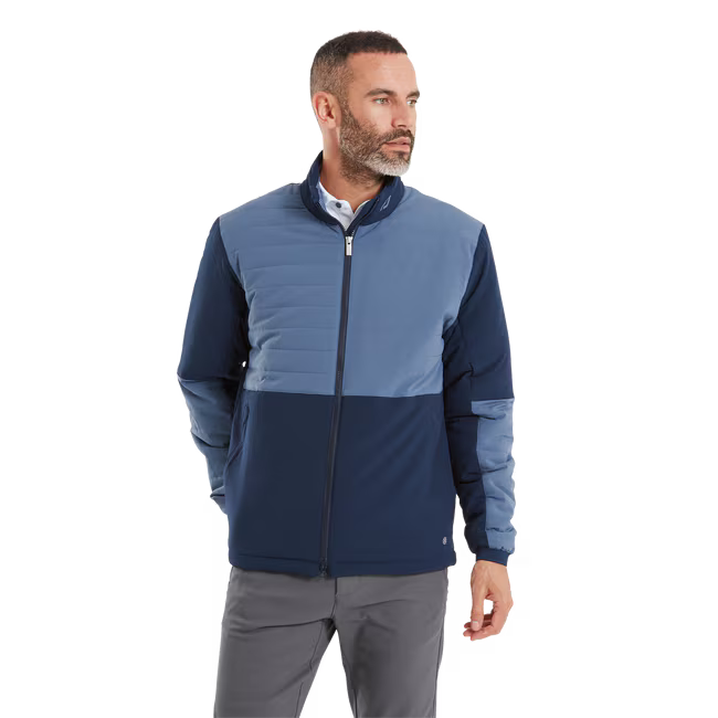FootJoy Veste isolante ThermoSeries Marine / Bleu Nuit - GolfCenter.fr