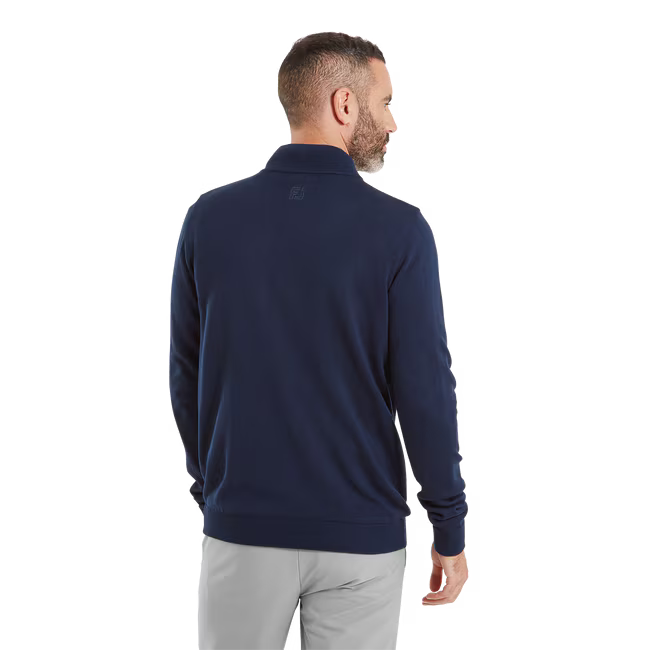 FootJoy Pullover drirelease 1/4 Zip Marine - GolfCenter.fr