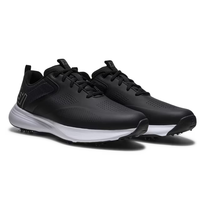 FootJoy Chaussures de Golf Qualifier Noir / Blanc / Gris Acier - GolfCenter.fr
