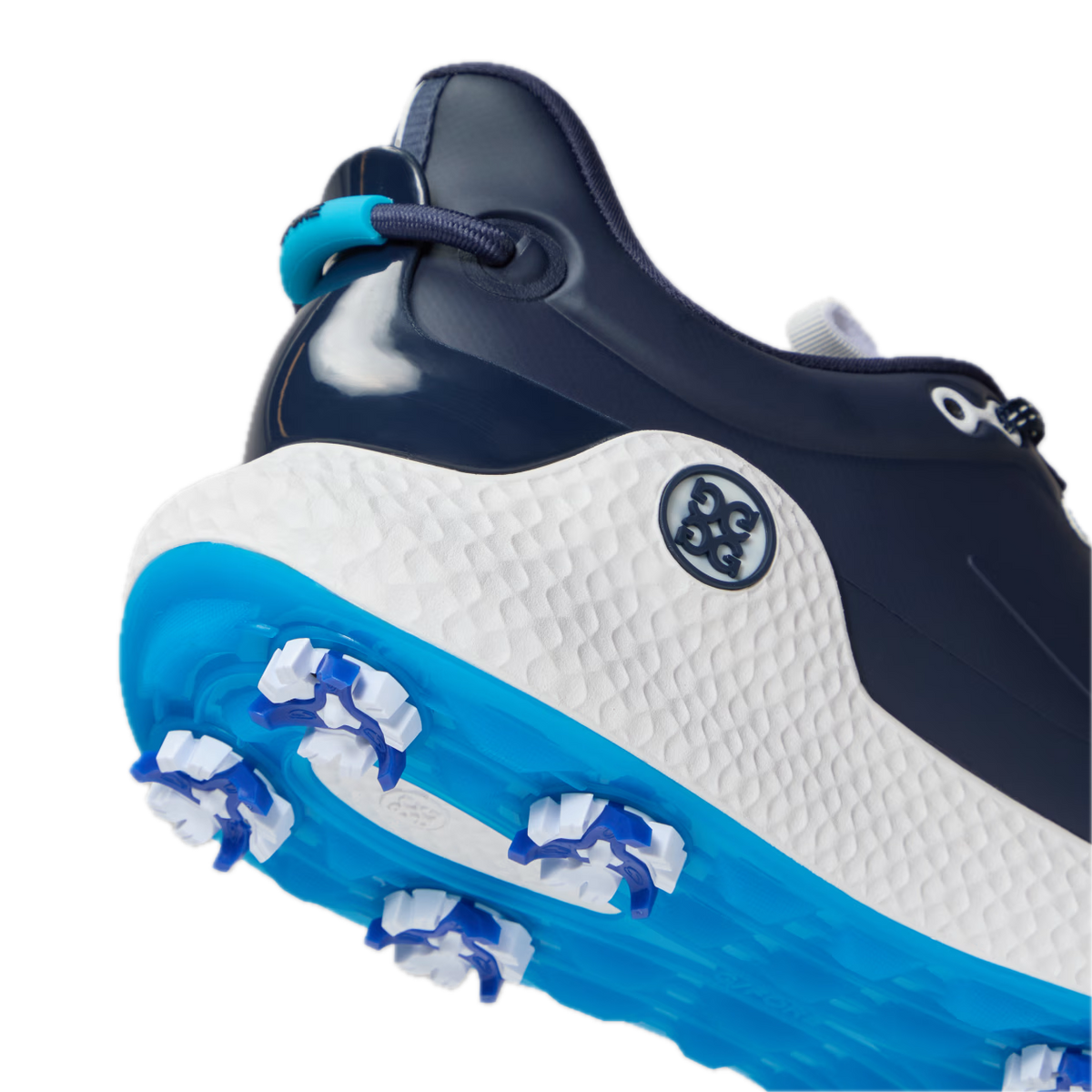 G/FORE Chaussures MG4+ O2 G/Lock Marine / Blanc / Bleu - GolfCenter.fr