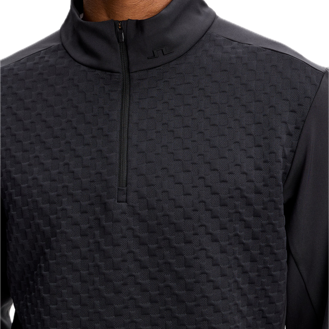 J.Lindeberg Mi-couche Lassy Noir - GolfCenter.fr