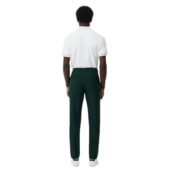 Lacoste Pantalon chino Golf slim fit Ultra Dry Vert Sinople