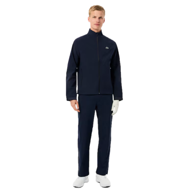 Lacoste Pantalon de Pluie Golf stretch tissu imperméable Bleu Marine