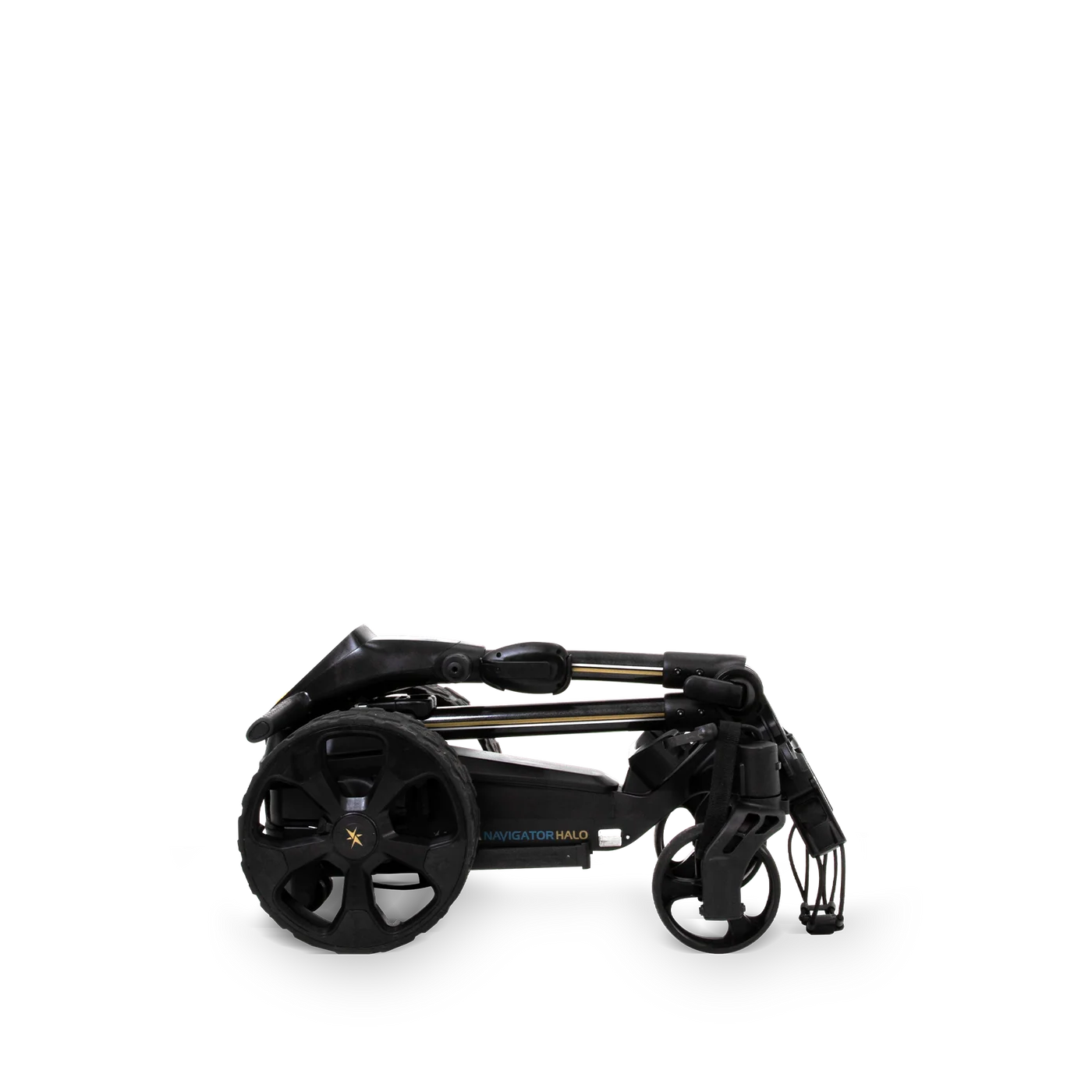 MGI Chariot Électrique Ai Navigator Halo (chariot suiveur et télécommandé) - GolfCenter.fr