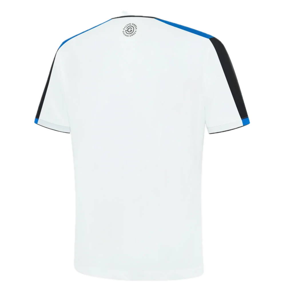 Galvin Green Polo Mulligan Bleu Royal / Blanc / Noir - GolfCenter.fr