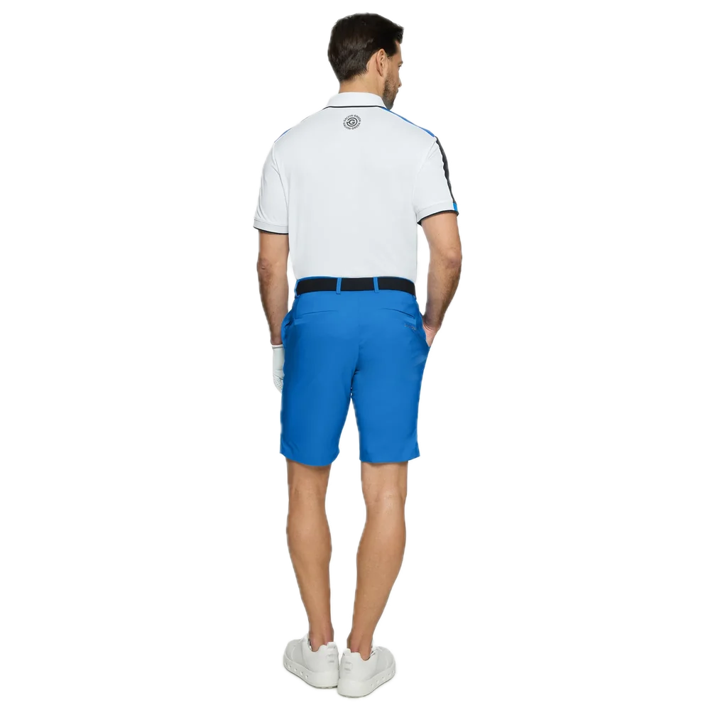 Galvin Green Polo Mulligan Bleu Royal / Blanc / Noir - GolfCenter.fr