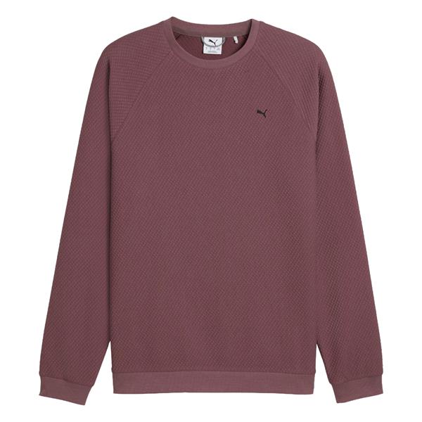 PUMA Sweat Boulder 2.0 Col Rond Marron Cacao