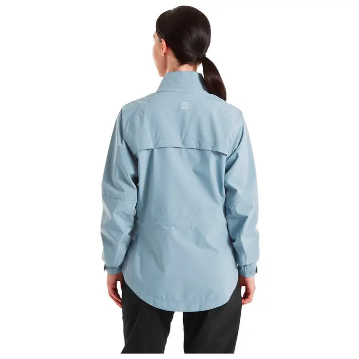 FootJoy Veste de pluie HydroLite X Femme Bleu Windward à Pois Blancs - GolfCenter.fr