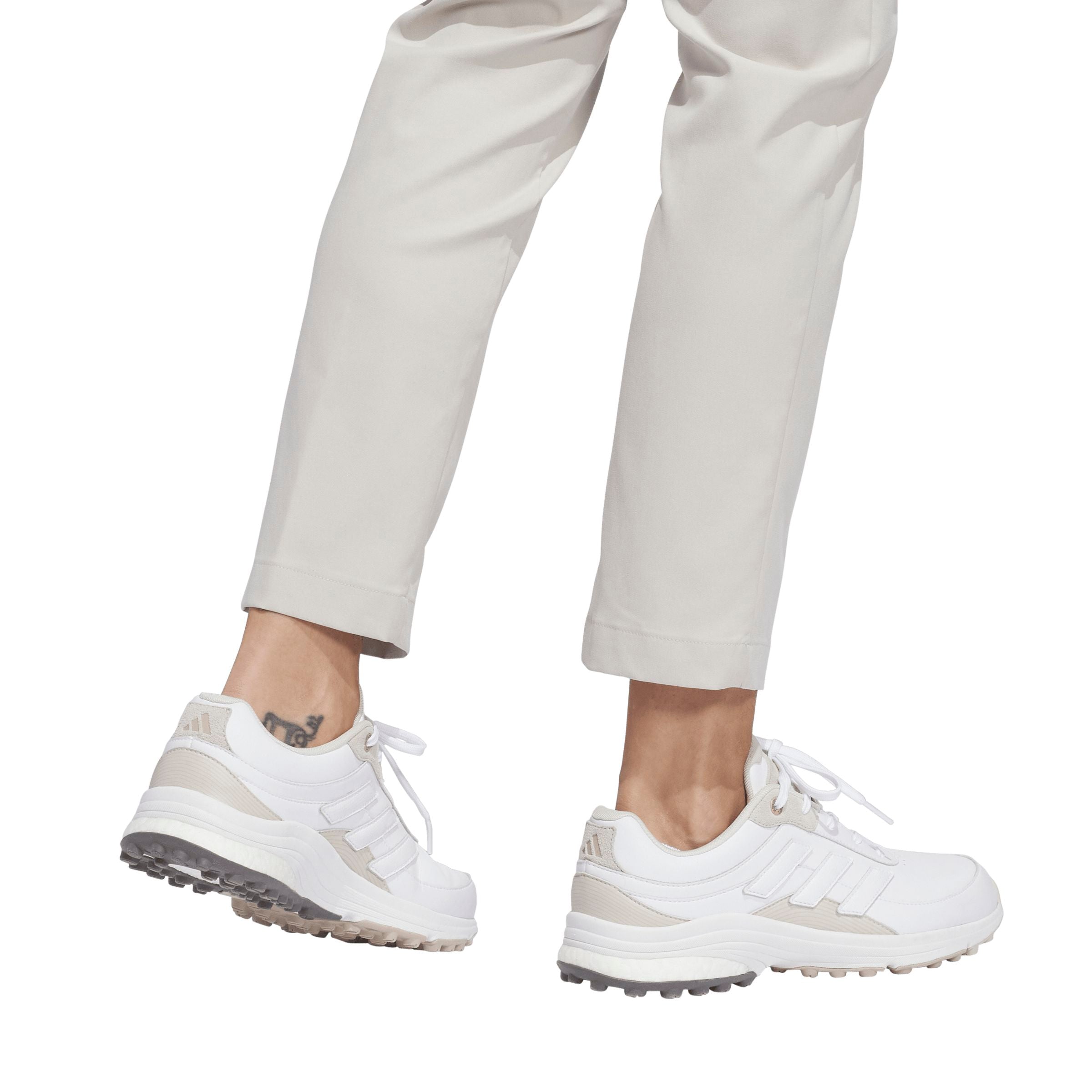 Adidas Pantalon Femme ULTIMATE 5 poches Beige