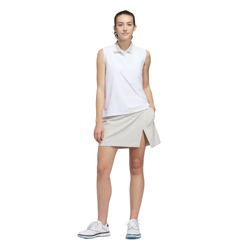 Adidas Polo de golf sans manches TWISTKNIT BEYOND THE COURSE - GolfCenter.fr