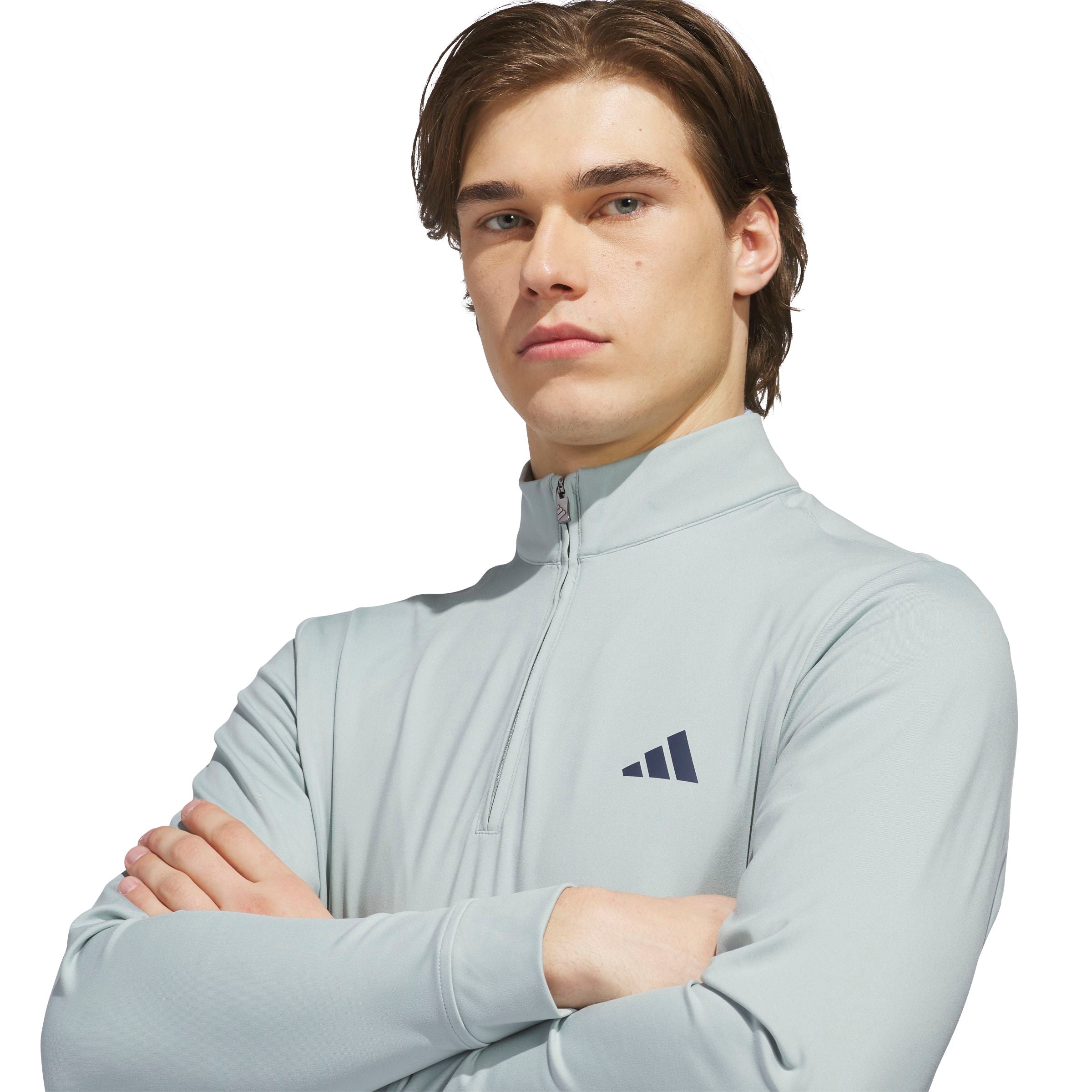 Adidas Sweatshirt 1/4 Zip Ultimate365 Wonder Sage