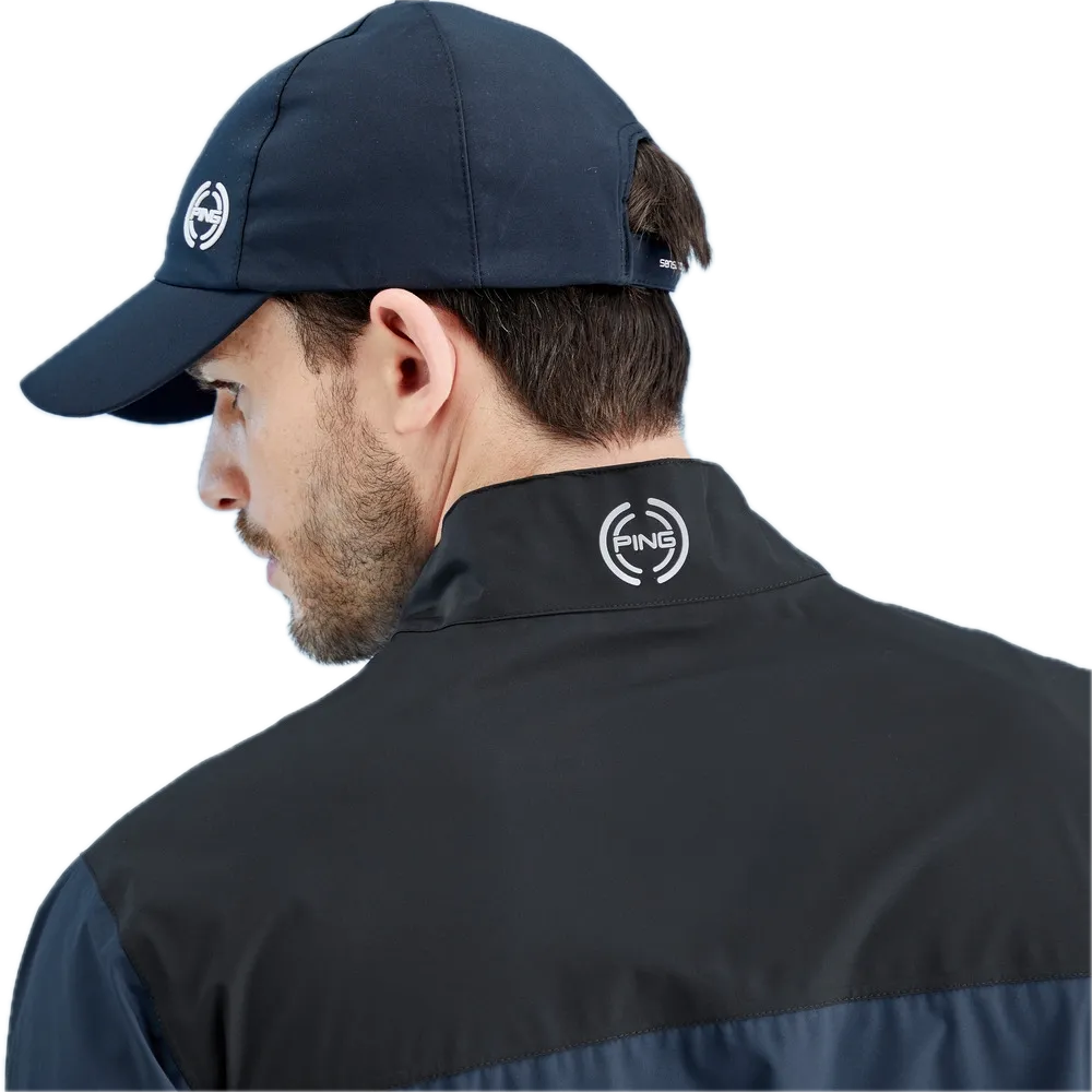 Ping Veste imperméable AquaDrive Bleu Oxford / Noir - GolfCenter.fr