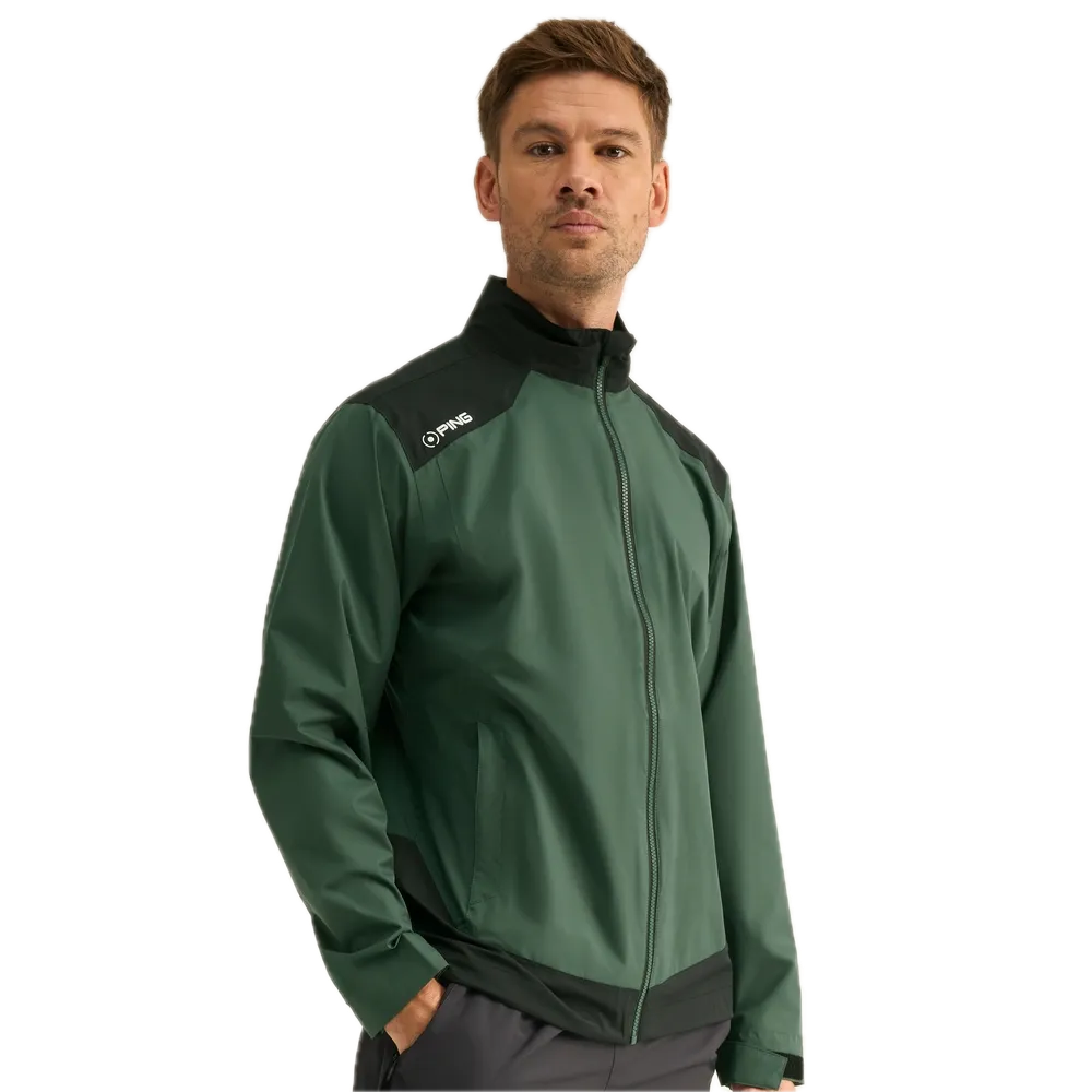 Ping Veste imperméable AquaDrive Vert Forêt / Noir - GolfCenter.fr