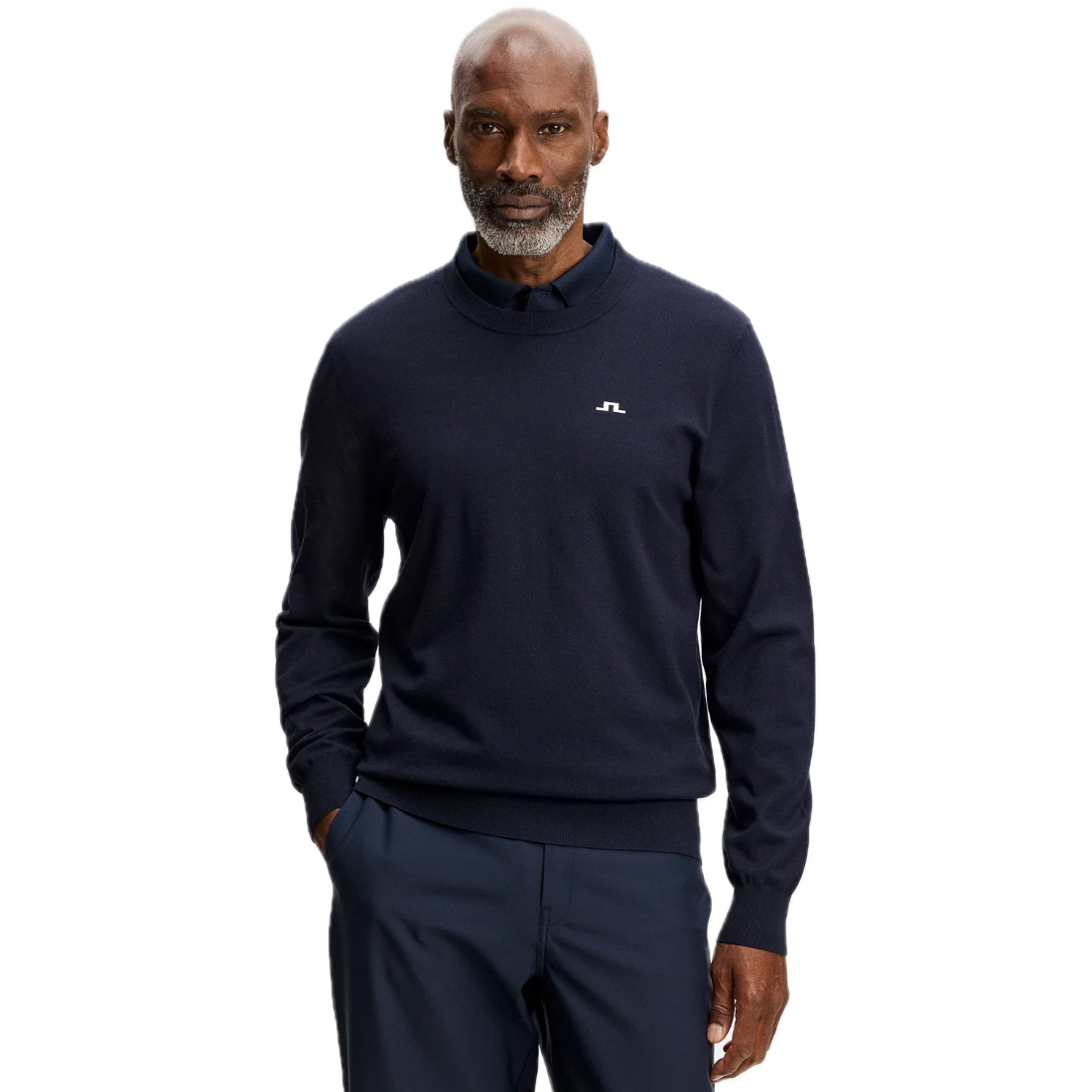J.Lindeberg Pull Henry Bleu Marine - GolfCenter.fr