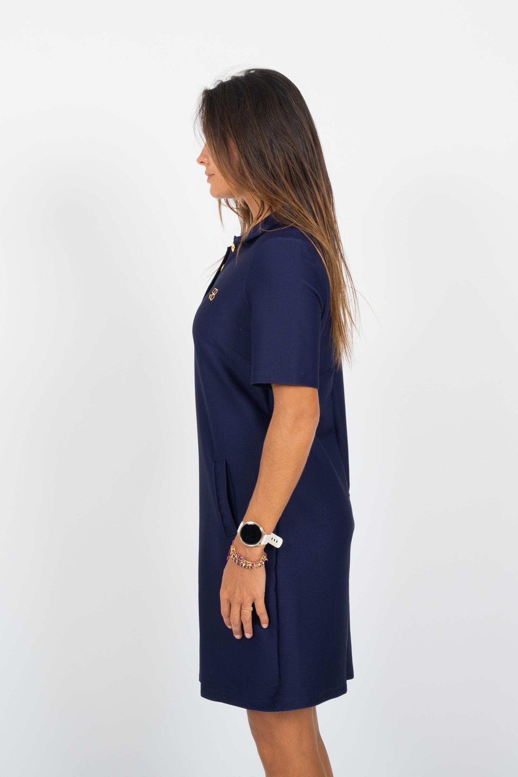 Chiberta Robe de golf ADEN femme Bleu Marine