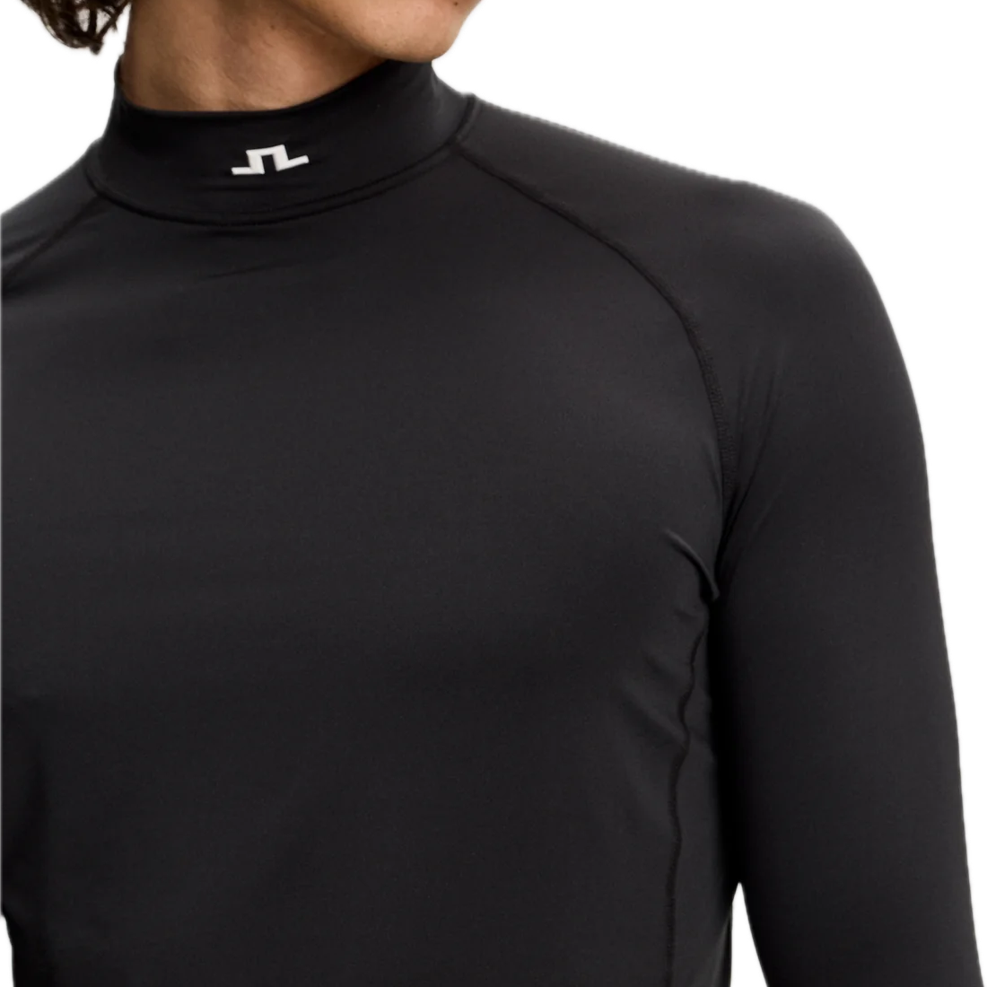 J.Lindeberg Top de Compression Ello Noir - GolfCenter.fr